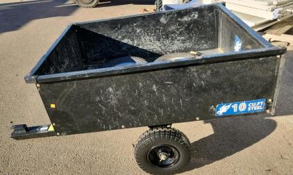 Blue Hawk 10 cu ft Steel Garden Utility Cart, Model DC001-N