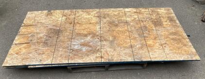 (2) 8&rsquo;x4&rsquo;, (1) 7&rsquo;x4&rsquo; O.S.B Wood Sheets And (1) 7&rsquo;x4&rsquo; Plywood Sheet