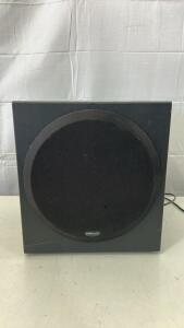 (1) Polk Audio PSW202 10-Inch Powered Subwoofer