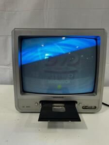 (1) Vintage Magnavox 13" CRT TV DVD Retro Gaming TV MWC13D6