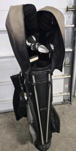 Integra Stand Golf Club with Clubs (PLEASE READ DESCRIPTION)