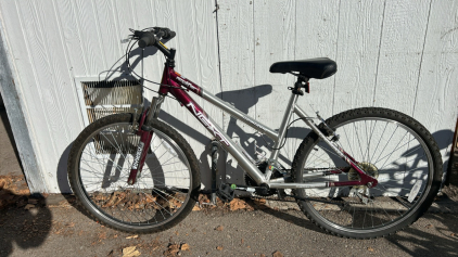 (1) 26&rdquo; Next Amplifier Aluminum Bike (Maroon And Silver)