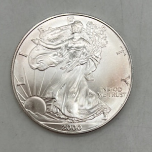 One Troy Ounce Fine Silver Liberty Coin