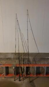 (4) Vintage Fishing Rods