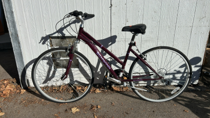 (1) 28&rdquo; Schwinn Third Avenue Bike (Maroon And Light Purple)