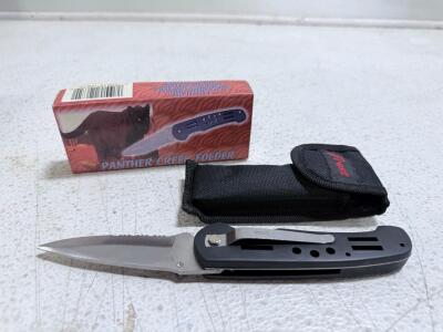 (1) Panther Creek Folder Knife