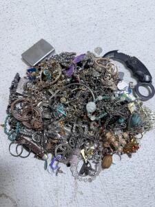 Large Assortment Of Jewelry- Rings,Necklaces, Earrings & More