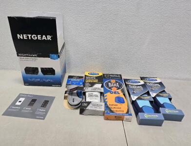 Netgear NightHack Mesh Wifi 6 , (5) Insoles Still In package (PLEASE READ DESCRIPTION)