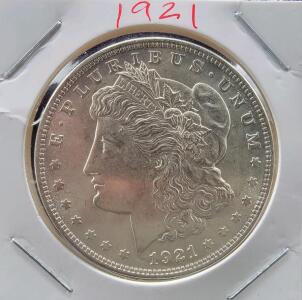 1921 Morgan Silver Dollar