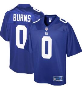 (1) NFL PRO LINE Men's Brian Burns Royal New York Giants Player Jersey, Large <br/>