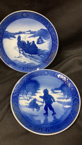 Royal Copenhagen Christmas Plates