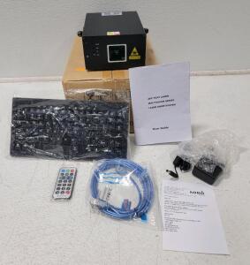 (1) aobolighting RGB Disco DJ Remote APP Text Keyboard Animation Stage Laser Lights