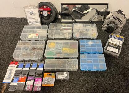 Alternator, Totes Air Compressor, Atv Rear View Mirror, Hardware & More