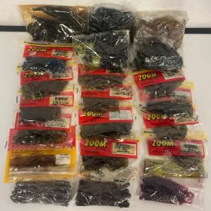 Collection Of Soft Fishing Lures
