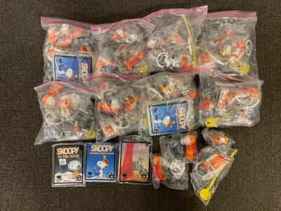 Snoopy In Space Collection Of McDonalds Toys