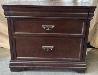 Large Wooden Cabinet H 2&rsquo; 6&rdquo; W 3&rsquo; L 2&rsquo;