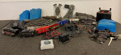 Model Trains, Tracks And Assorted Accessories