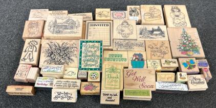 20+ Rubber Stamps