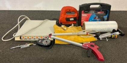 (1) Soldering Gun Kit, (1) Vintage Desktop Power Center, And More