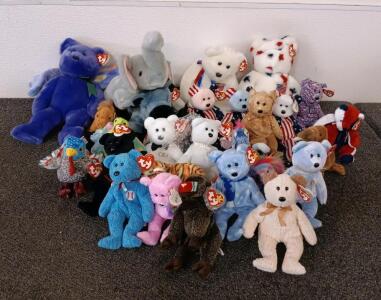Assortment Of Collectable Beanie Babys