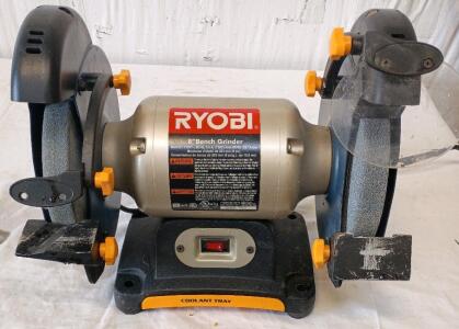 Ryobi 8" Bench Grinder like New