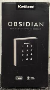 Kwikset Obsidian Touchscreen Electronic Deadbolt
