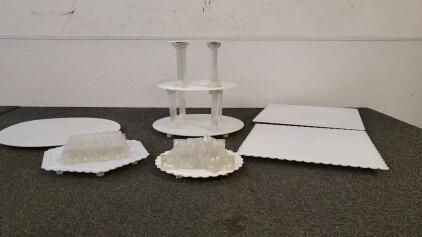 Assorted Sizes Cake Stands