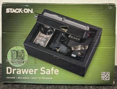 Stack-On Electronic Lock Drawer Safe