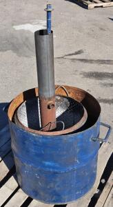 Custom Built Metal Fire Pit