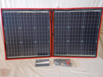 DOKIO 80W Portable Foldable Solar Panel Kit.