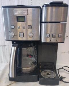 Cuisinart Coffee Center, a 2-in-1 Coffeemaker That Includes a 12-Cup Carafe Brewer and a Single-Serve Brewer.