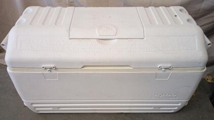 Igloo Quick and Cool 150 Qt Cooler Features Ultratherm&reg; Insulation In The Body and Lid 43"x23"x16"