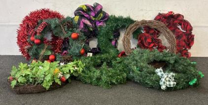 Bundle Of Wreaths For Different Holidays