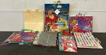 (1) Box Filled With Gift Bags