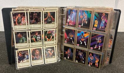 (1) Binder Filled With Basketball Cards