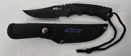 Blackhills Steel Bush Master Full Tang Hunting Knife- New