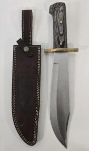 Chipaway Classics BIG Grizz Bowie Knife With Leather Sheath- New