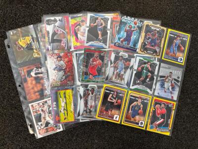 (36) Collectible Basketball and Baseball Cards: Yamamoto, Jones, Henderson, Edwards, Lively, Murray and More