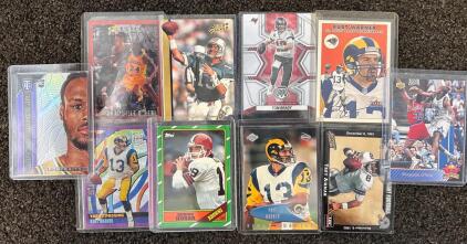 Collectible Sports Cards Including: Shaquille O'Neal, Kurt Warner, Troy Aikman, Dan Marino and More