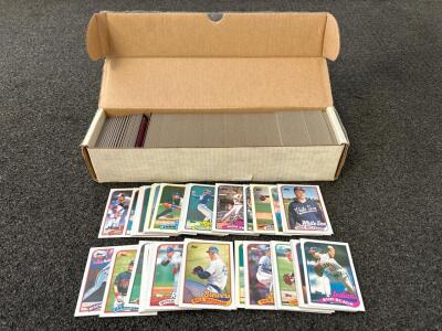 Complete Set 1989 Tops Baseball Cards