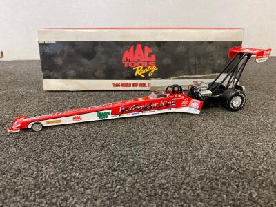 Diecast &ldquo;Budweiser King&rdquo; Kenny Burnstein Autographed Model Car- No Authentication Available