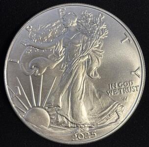 2025 American 1oz Fine Silver Eagle Coin