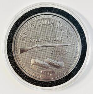 Collectible M1903 Rifle Series Springfield Token/ Coin