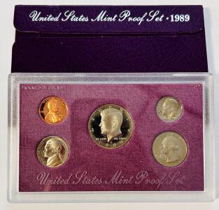 United States Mint Proof Set 1989