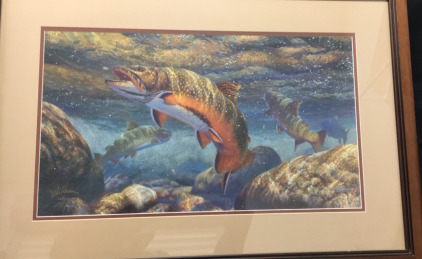&lsquo;Matching the Hatch - Brook Trout&rsquo; by Mark Susinno