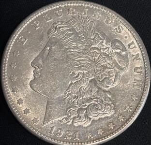 1921-S Morgan Silver Dollar Coin