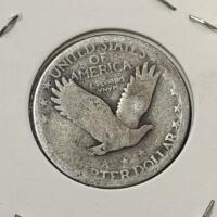 (4) Standing Liberty Quarter Dollar - 90% Silver - 3