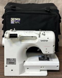 Brother Sewing Machine & Crop in Style Bag