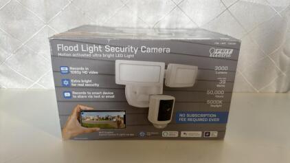 Feint Electric Flood Light & Security Camera