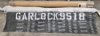 (3) Rolls of Garlock 9518 &sup1;/16" Rubber Sheet - 47⅝" Wide
